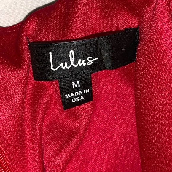 Lulus Red Mini dress - Picture 2 of 2